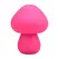 Doc Johnson Mushroom Vibe punjivi silikonski masažer roze boje