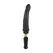 Doc Johnson The Plunger Black - Advanced Rotating Silicone Device