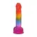Doc Johnson Crystal Jellies Rainbow Model 21.6 cm Fleksibilan Dizajn