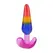 Doc Johnson Crystal Jellies set analnih čepova Rainbow S/M/L set za postepeni trening