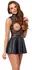 Cottelli PARTY Open Cup Mini Dress XL Black Lace & Matte Design