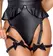 Cottelli Costumes Bunny Bodi L crni set kostima sa dodacima