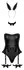 Cottelli Costumes Bunny Bodi L crni set kostima sa dodacima