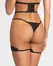 Obsessive harness model 6465 podesivi crni aksesoar za telo L/XL