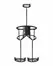 Obsessive harness model 6465 podesivi crni aksesoar za telo L/XL
