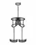 Obsessive crni podesivi harness za telo S/M