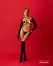Obsessive Lustique crni harness grudnjak podesivi dekorativni top sa lancima S/M/L