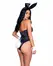 Playboy Classic Bunny Costume Set Black - Iconic Lingerie Collection M