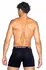 Playboy Lingerie Men's Tuxedo Modal Boxer Shorts Black XL