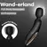 Satisfyer Wand-erland Vibrating Massager Black XXL Waterproof