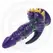 EPIC Crocotta Mystic Aurora silikonski intimni model 18.5cm sa šarenim postoljem
