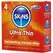 Skins Ultra Thin premium kondomi od lateksa, pakovanje od 4 komada | Sa dodatkom lubrikanta, 55mm