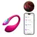 Lovense Lush Mini App-Controlled Vibrating Egg with LED Light Show Pink