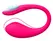 Lovense Lush Mini App-Controlled Vibrating Egg with LED Light Show Pink