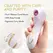 Blush Delice Fleur Air Pulse System, nežno ljubičasta boja, ergonomski dizajn