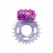Screaming O Vibrating Ring Purple - Flexible Stimulation System, One-Time Use