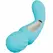 LELO SWITCH Vibrator Wanda dvostrani vibrator u tirkiznoj boji sa kontrolom preko aplikacije