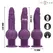 INTENSE Tatum multifunkcionalni vibrator sa gore dole pokretima 24cm ljubičasti