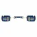 Naughty Navy 7-Piece Restraint Set - Adjustable Blue Bondage Kit