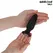 Addicted Toys silikonski plag L sa ukrasnim draguljem 12.6 cm crni