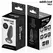 Addicted Toys Silicone Intimate Plug with Jewel Base Size M 10.4cm Black