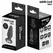 Addicted Toys Silicone Intimate Plug S with Decorative Jewel 8.8 cm Black