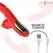 Intense Jessica Red napredni multifunkcionalni vibrator dužine 24.8 cm