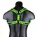 Ouch! Glow in the Dark Adjustable Sling Harness S/M - Luminous Green Accents