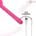Intense Fun G-Spot Vibrating Device Pink 10 Modes USB Rechargeable 19cm