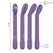 INTENSE FUN G-Spot Vibrator Model 9173, USB, Deep Purple, 19cm