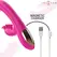 INTENSE Christina Pink vibrator sa dvostrukom stimulacijom 22.5 cm