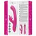 INTENSE Christina Pink vibrator sa dvostrukom stimulacijom 22.5 cm