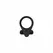 Evolved Black Knight Intimate Ring with Vibrating System Black