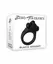 Evolved Black Knight Intimate Ring with Vibrating System Black