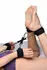 Frisky Stay Put Adjustable Cross Tie Restraint System, Black, Neoprene