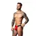 Male Power Hot Mesh tange L/XL Crveno/Crne od lagane mikro mrežice