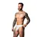 Male Power Soo Cumfy muške tange S/M White Marble od modala