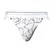 Male Power Soo Cumfy muške tange S/M White Marble od modala