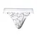 Muške modalne tange Male Power Soo Cumfy Marble White L/XL
