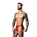 Male Power Hot Mesh jockstrap S/M crveno crni udobni model od mikro mrežice