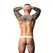 Male Power Soo Cumfy Jock L/XL Marble White, mekana modalna podrška