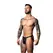 Male Power Oh Snap! Tearaway Jockstrap S/M mat crni gumirani finiš