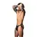 Male Power Oh Snap! Tearaway Jockstrap S/M mat crni gumirani finiš
