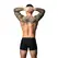 Male Power Hot Mesh Pouch Short XL Crna/Crvena Prodisna Mikro Mreža