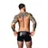 Male Power Liquid Onyx 2.0 Short Pouch XL crne slip gaćice sa mokrim efektom