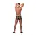 Male Power Boneyard Mini Ring Shorts XL crni sa crvenim silikonskim prstenom