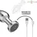 Intense Metal Vibrating Plug M, 10 modova vibracije, daljinski upravljač, vodootporan