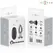 Intense Metal Vibrating Plug M, 10 modova vibracije, daljinski upravljač, vodootporan