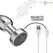 Intense S Metal Plug - 10-Mode Remote Vibrating, Waterproof, Silver