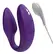 We-Vibe Sync 2 stimulator za parove, ljubičasti, prilagodljiv dizajn